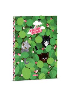 Ars Una Think Pink A/4 gumis dosszié