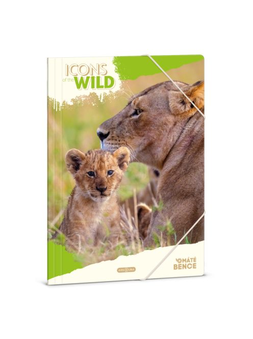 Ars Una Máté Bence Icons of the Wild-Lions A/4 gumis dosszié