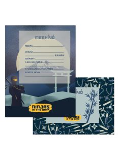 Ars Una Ninjas in the Dark partimeghívó borítékkal