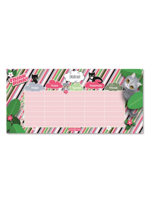 Ars Una Think Pink órarend