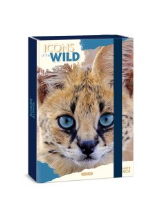 Ars Una Máté Bence Icons of the Wild-Serval A/4 füzetbox