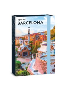 Ars Una Cityscape-Barcelona A/4 füzetbox