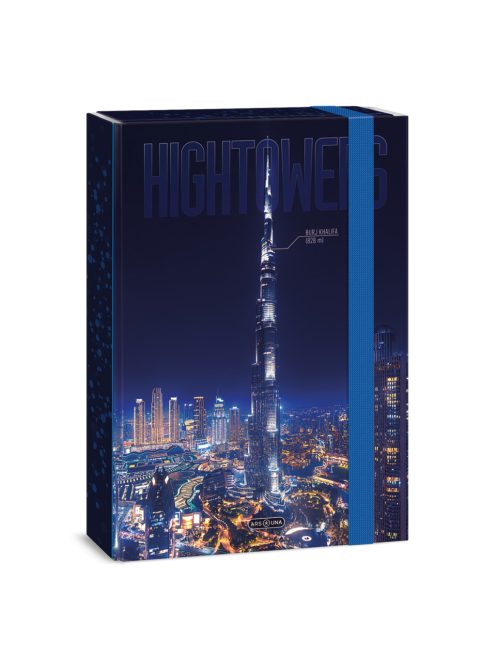 Ars Una Hightower-Burjkhalifa A/4 füzetbox
