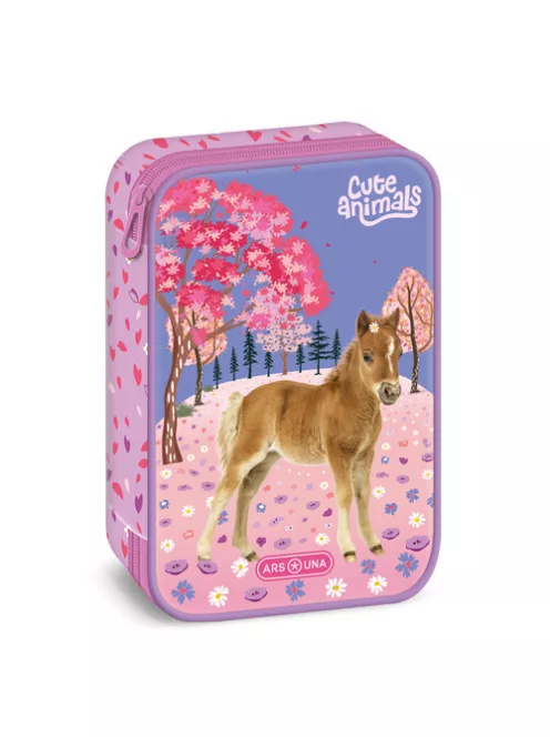 Ars Una Többszintes Tolltartó - Cute Animals Horse (51345266)
