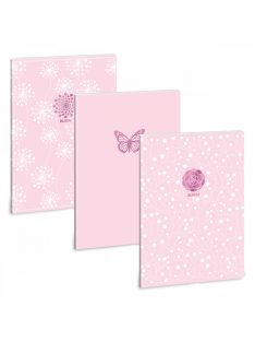   Ars Una A4 EXTRA ISKOLAI FÜZET-PONTHÁLÓS PINK SPRING (5242) 22 (53102423)