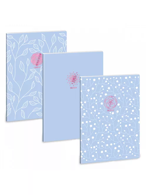 Ars Una A4 EXTRA ISKOLAI FÜZET-PONTHÁLÓS SKYBLUE SPRING (5244) 22 (53102447)