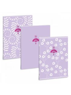   Ars Una A4 EXTRA ISKOLAI FÜZET-PONTHÁLÓS PURPLE SPRING (5245) 22 (53102454)