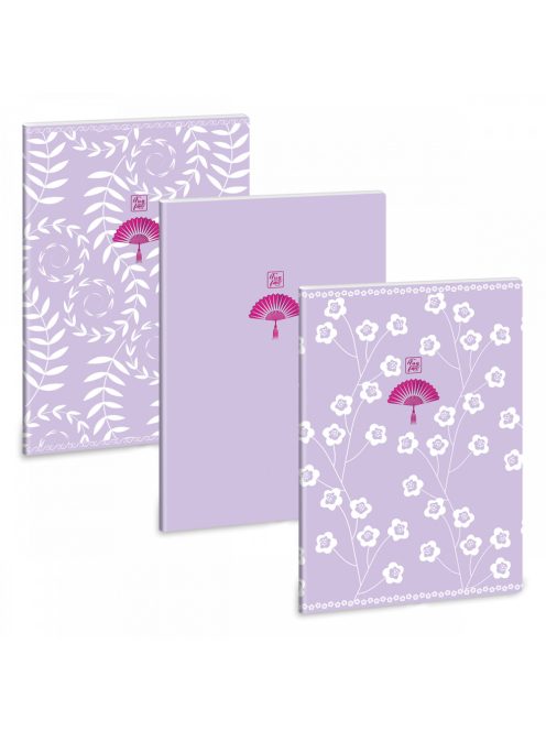Ars Una A4 EXTRA ISKOLAI FÜZET-PONTHÁLÓS PURPLE SPRING (5245) 22 (53102454)