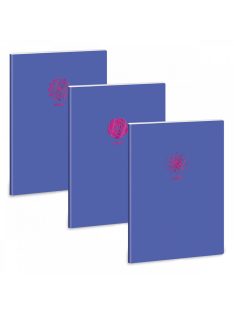   Ars Una A4 EXTRA ISKOLAI FÜZET-PONTHÁLÓS VIOLET SPRING (5246) 22 (53102461)