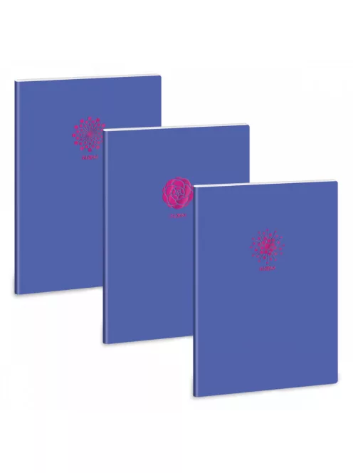 Ars Una A4 EXTRA ISKOLAI FÜZET-PONTHÁLÓS VIOLET SPRING (5246) 22 (53102461)