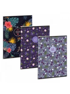   Ars Una A/4 EXTRA KAPCSOS FÜZET-PONTHÁLÓS WILD BLOOM-MIX (5247) 22 (53102478)