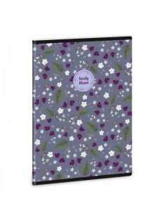   Ars Una A5 EXTRA ISKOLAI FÜZET-PONTHÁLÓS LOVELY BLOOM BLUEBELLS (5226) 22 (53172266)