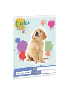   Ars Una Cuki Állatok - Golden retriever A/5 1. oszt. füzet 14-32