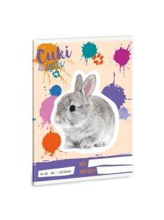 Ars Una Cuki Állatok - nyuszi A/5 1. oszt. füzet 14-32