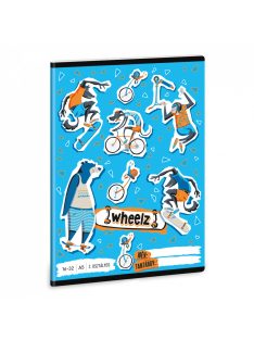   Ars Una 1632, II. OSZT. A/5 FÜZET WHEELZ (5262) 23 (53592620)