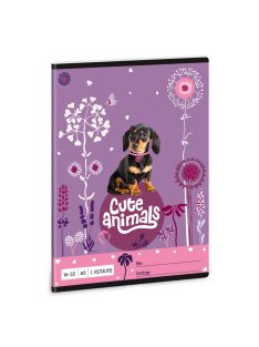 Ars Una Cute Animals-puppy A/5 2. oszt. füzet 16-32