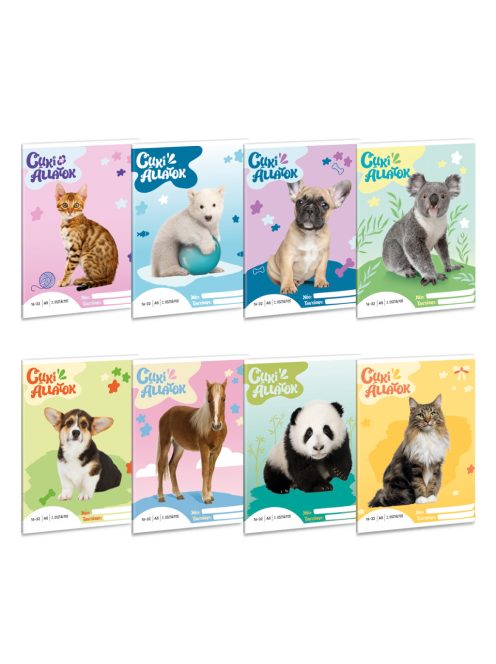 Ars Una Cuki Állatok A/5 2. oszt. füzet 16-32 (53594211)