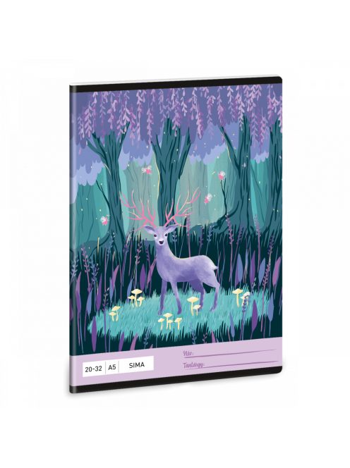 Ars Una 2032, SIMA A/5 FÜZET MIDNIGHT WISH (5129) 22 (53611291)