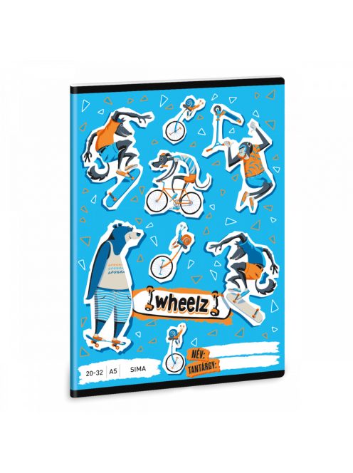 Ars Una 2032, SIMA A/5 FÜZET WHEELZ (5262) 23 (53612625)