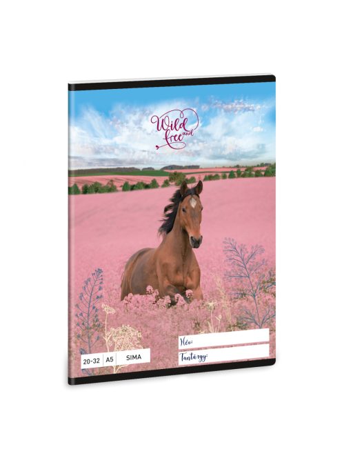 Ars Una Wild and Free A/5 sima füzet 20-32