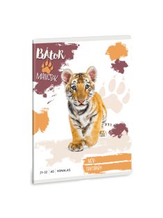 Ars Una Bátor Mancsok - Tigris A/5 vonalas füzet 21-32