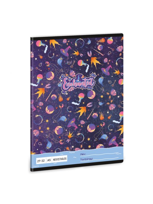 Ars Una Enchanted A/5 négyzethálós füzet 27-32 (53633507)