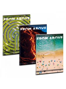   Ars Una A/4 EXTRA KAPCSOS FÜZET-SIMA COUNTRIES FROM ABOVE (5302) 23 (53803023)