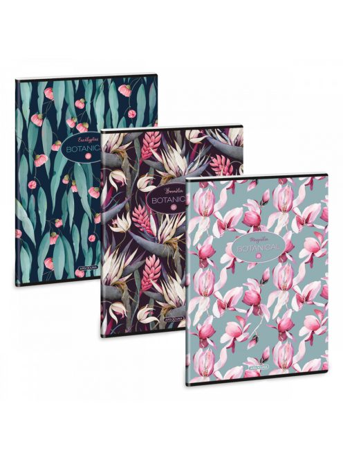 Ars Una A/4 EXTRA KAPCSOS FÜZET-SIMA BOTANICALS-MIX (5326) 23 (53803269)