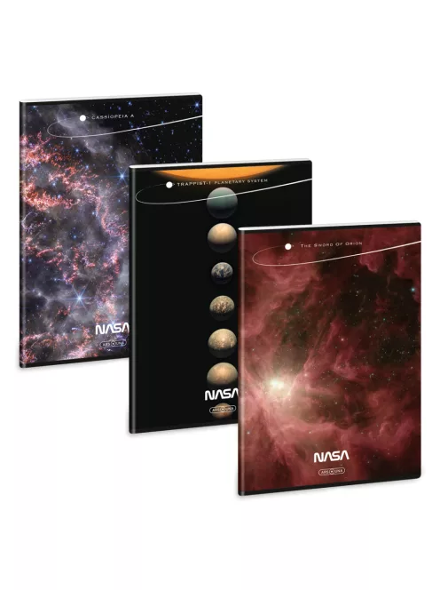 Ars Una NASA A/4 extra kapcsos füzet-sima