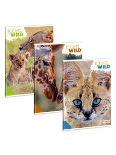   Ars Una Máté Bence Icons of the Wild A/4 extra kapcsos füzet-sima