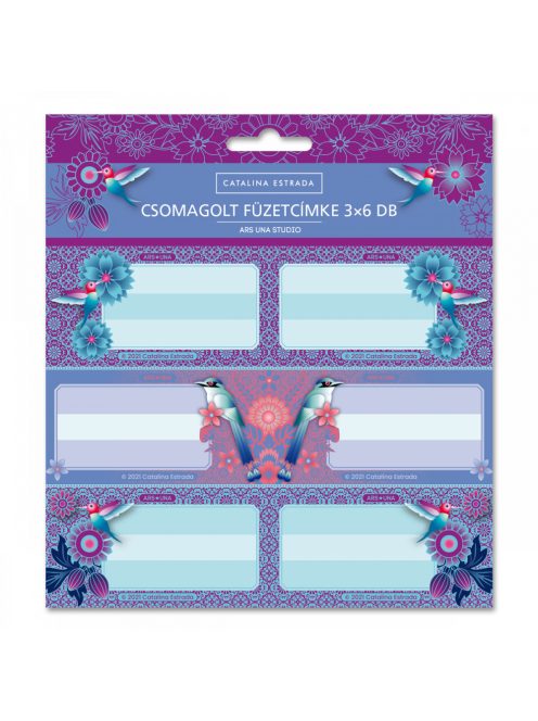 Ars Una CSOMAGOLT FÜZETCÍMKE (3*6 DB) CATALINA (5094) 21 (53830944)