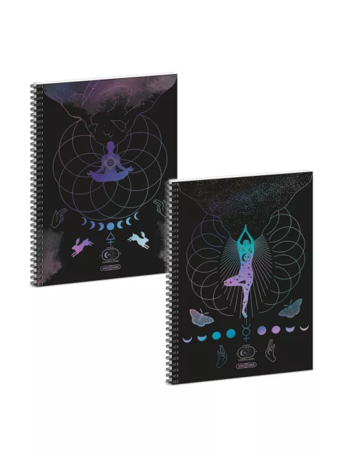 Ars Una Mystic Constellation  A/4 spirálfüzet-négyzethálós