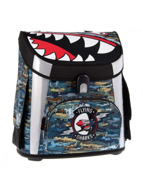 Ars Una Flying Sharks mágneszáras iskolatáska (54490017)