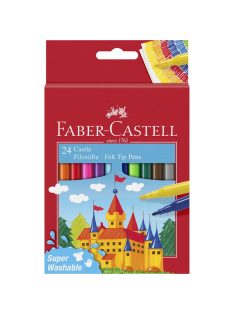   Faber-Castell - Filctoll készlet 24db-os kastélyos (554202)