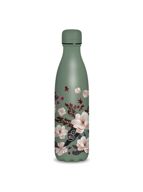 Ars Una duplafalú fémkulacs-500 ml - Flowery pink