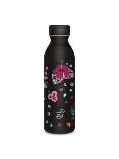 Ars Una duplafalú fémkulacs-600 ml - Black Hibiscus