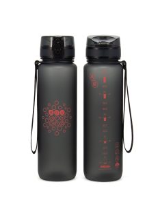   Ars Una BPA-mentes motivációs kulacs matt - 1000 ml - Dark gray