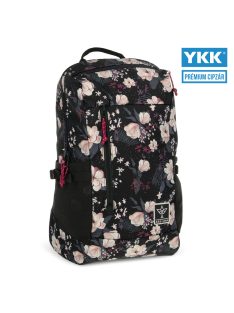 Ars Una Flowery black hátizsák AU-17