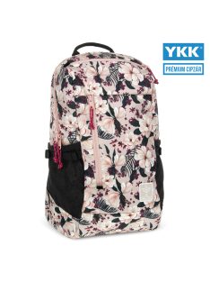 Ars Una Flowery pink hátizsák AU-17