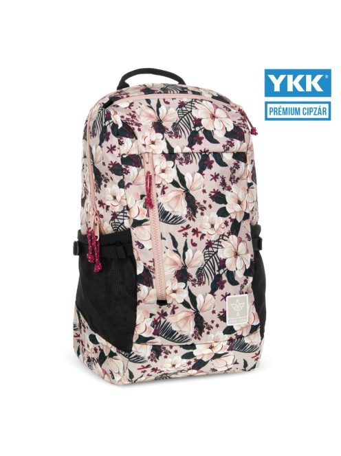 Ars Una Flowery pink hátizsák AU-17