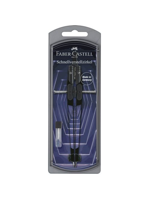 Faber-Castell Körző készlet gyorsállítóval JÖVŐBELI MEGJELENÉS 2023  (574453)