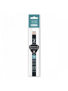   Ars Una HÁROMSZÖGLETŰ GRAFITCERUZA, 2B-CSÍKOS, 2DB (5993120005893)