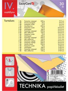 Technika tasak, papírkészlet 4. osztályos (5997416511310)