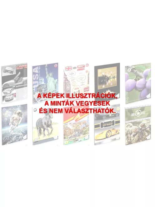 Füzet T-Creativ A/5 27-32, négyzetrácsos (5999012903001)
