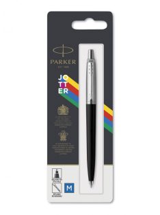   Parker Royal Jotter ORIGINAL Golyóstoll FEKETE, EZÜST KLIPSZ 2096873 (7010595005)