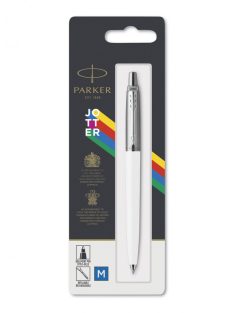   Parker Royal Jotter ORIGINAL Golyóstoll FEHÉR, EZÜST KLIPSZ 2096874 (7010595007)