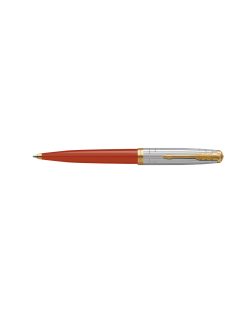   PARKER ROYAL 51 PREMIUM GOLYÓSTOLL PIROS, ARANY KLIPSZ 2169073 (7010608001)