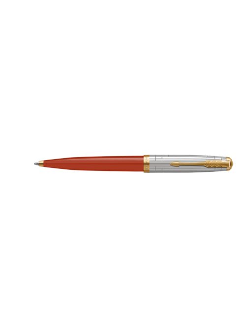 PARKER ROYAL 51 PREMIUM GOLYÓSTOLL PIROS, ARANY KLIPSZ 2169073 (7010608001)