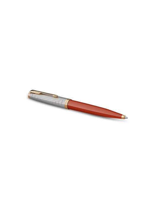PARKER ROYAL 51 PREMIUM GOLYÓSTOLL PIROS, ARANY KLIPSZ 2169073 (7010608001)