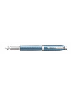   PARKER ROYAL IM PREMIUM TÖLTŐTOLL KÉKES-SZÜRKE CIZELLÁLT, EZÜST KLIPSZ 2143651 (7040305007)